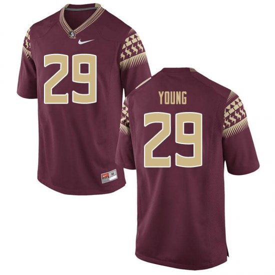 FSU Seminoles Tre Young #29 Men Stitched Football Jersey - Garnet 73811588