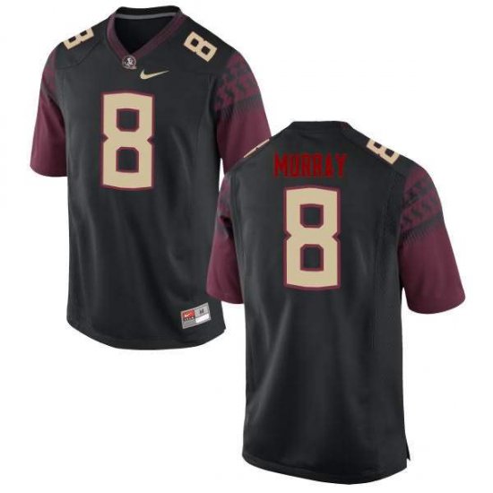 FSU Seminoles Nyqwan Murray #8 Men Stitched Football Jersey - Black RB5Cng47