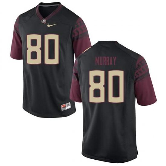 FSU Seminoles Nyqwan Murray #80 Men Stitched Football Jersey - Black e5j5Ep77