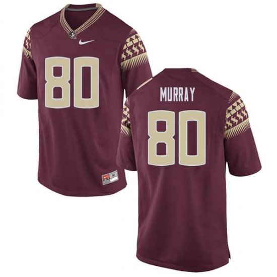 FSU Seminoles Nyqwan Murray #80 Men Stitched Football Jersey - Garnet F4y4g532